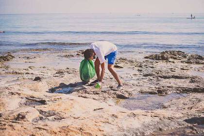 Beach Cleaning Projekt in Spanien